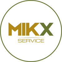 Logo MIKX Service - Forever Living Gold-Transparant